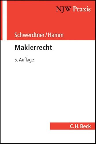 Stock image for Maklerrecht for sale by medimops