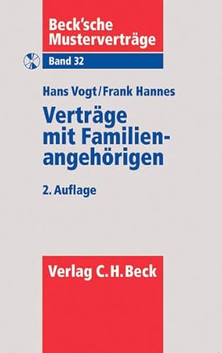 VertrÃ¤ge mit FamilienangehÃ¶rigen (9783406505126) by Unknown Author