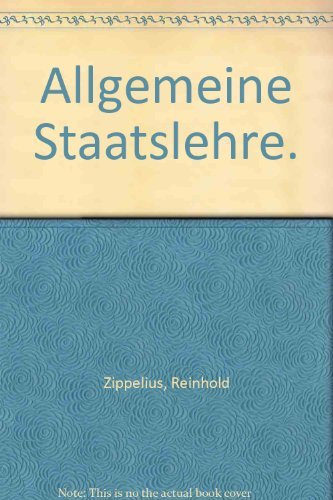 Stock image for Allgemeine Staatslehre. Politikwissenschaft. Ein Studienbuch for sale by medimops