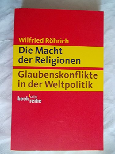 Stock image for Die Macht der Religionen. for sale by Nietzsche-Buchhandlung OHG