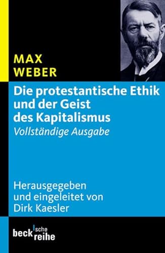 Die protestantische Ethik und der Geist des Kapitalismus (9783406511332) by Max Weber