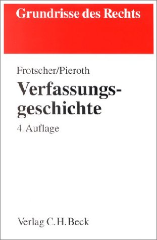 Stock image for Verfassungsgeschichte for sale by medimops