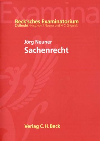 Sachenrecht - Jörg Neuner