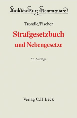 Strafgesetzbuch und Nebengesetze. (9783406517310) by Alfredo Pauly
