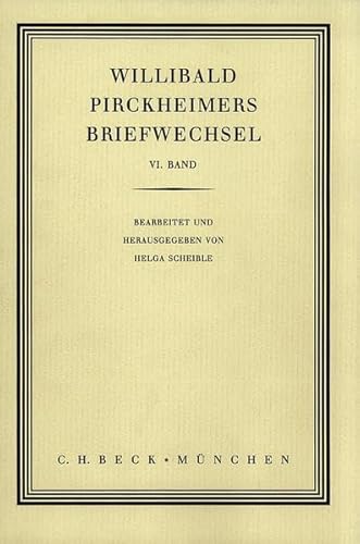 Willibald Pirckheimers Briefwechsel. Bd. 6 (9783406517617) by Timothy Williamson