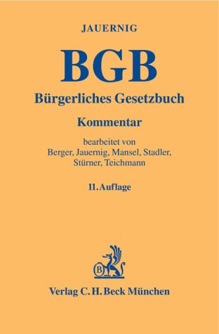 9783406518201: Brgerliches Gesetzbuch (BGB). Kommentar.