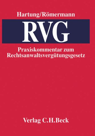 9783406519550: Rechtsanwaltsvergtungsgesetz (RVG).