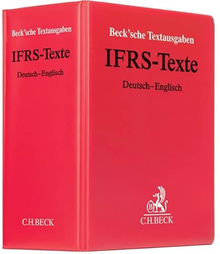 9783406520235: IFRS-Texte (mit Fortsetzungsnotierung). Inkl. 23. Ergnzungslieferung: Deutsch-Englisch. Textausgabe der im EU-Amtsblatt verffentlichten ... Fortsetzung (min. 3 Ergnzungslieferungen)