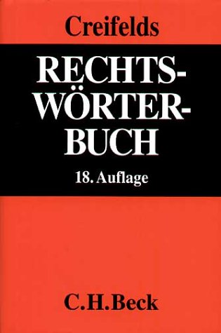 9783406520303: Rechtswrterbuch
