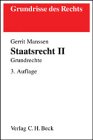 Stock image for Staatsrecht 2. Grundrechte. for sale by Buchpark