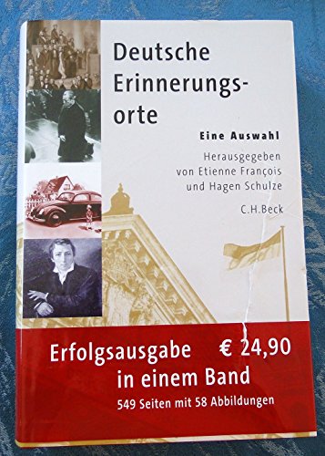 Stock image for Deutsche Erinnerungsorte: Eine Auswahl for sale by WorldofBooks