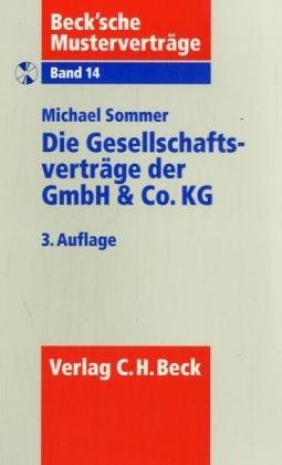 Imagen de archivo de Die Gesellschaftsvertrge der GmbH u. Co KG a la venta por medimops