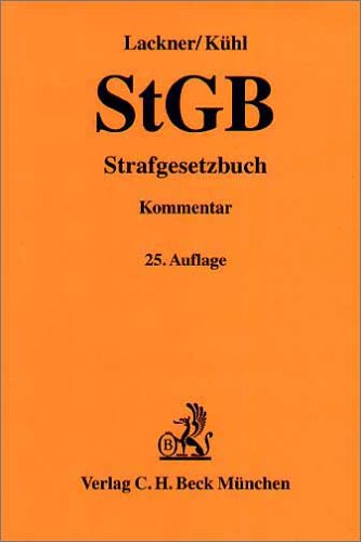 Strafgesetzbuch Kommentar - Schönke Adolf und Horst Schröder