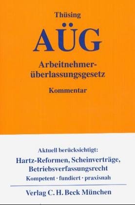 Beispielbild fr Arbeitnehmerberlassungsgesetz zum Verkauf von Buchmarie