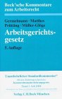 Stock image for Arbeitsgerichtsgesetz for sale by getbooks GmbH