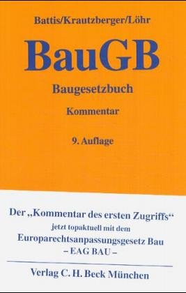 Beispielbild fr Baugesetzbuch BauGB zum Verkauf von medimops