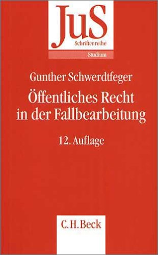 Stock image for ffentliches Recht in der Fallbearbeitung. Grundfallsystematik, Methodik, Fehlerquellen for sale by medimops