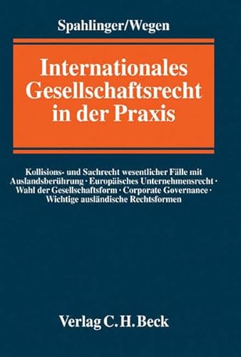 9783406526213: Internationales Gesellschaftsrecht in der Praxis.