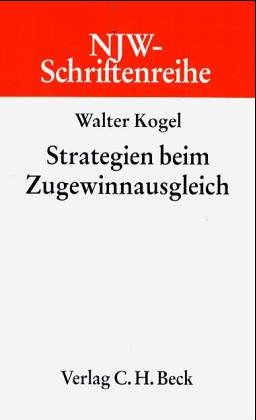 Stock image for Strategien beim Zugewinnausgleich. for sale by Antiquariat Nam, UstId: DE164665634