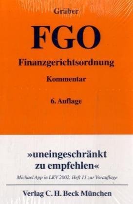 Stock image for Finanzgerichtsordnung: mit Nebengesetzen for sale by getbooks GmbH