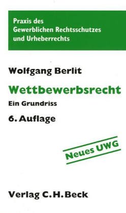 Stock image for Wettbewerbsrecht: Ein Grundriss for sale by getbooks GmbH