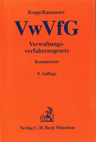 9783406535680: Verwaltungsverfahrensgesetz ( VwVfG).