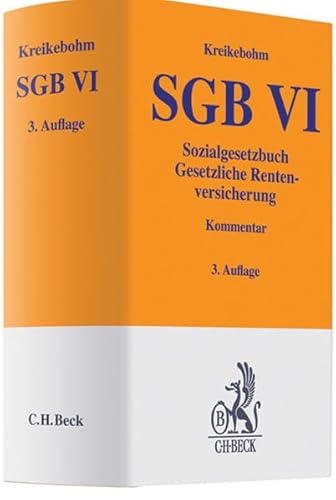 SGB VI. Sozialgesetzbuch Gesetzliche Rentenversicherung (9783406536892) by Unknown Author