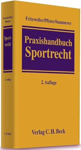 9783406538568: Praxishandbuch Sportrecht