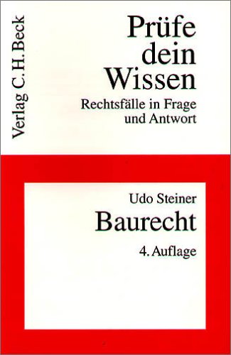 Beispielbild fr Baurecht mit den Bezgen zum Raumordnungs- und Landesplanungsrecht, Rechtsstand: Juli 2005 zum Verkauf von Buchpark