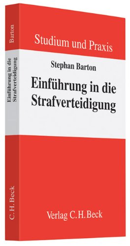 Stock image for Einfhrung in die Strafverteidigung for sale by medimops