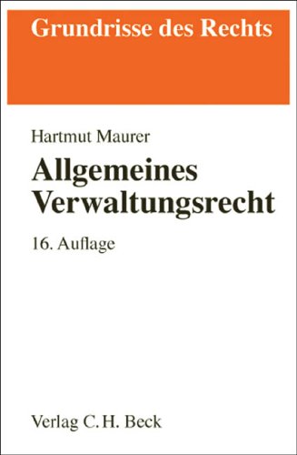 Stock image for Allgemeines Verwaltungsrecht for sale by medimops
