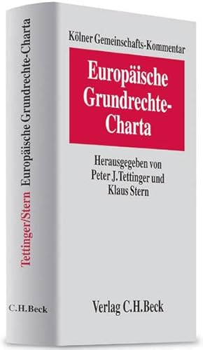 Imagen de archivo de Klner Gemeinschaftskommentar zur Europischen Grundrechte-Charta. a la venta por Antiquariat & Verlag Jenior