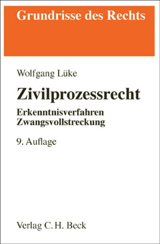 Beispielbild fr Zivilprozessrecht: Erkenntnisverfahren, Zwangsvollstreckung zum Verkauf von medimops