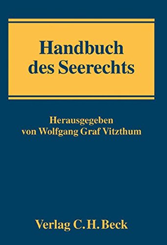 Handbuch des Seerechts (9783406546358) by Unknown Author