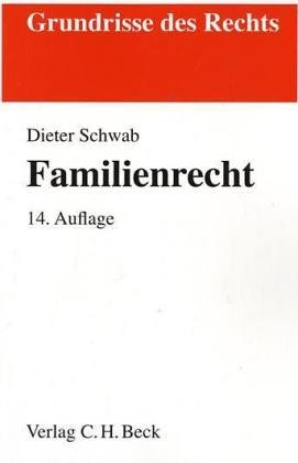 9783406548642: Familienrecht [Paperback] by Schwab, Dieter