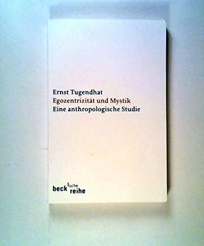 Stock image for Egozentrizität und Mystik: Eine anthropologische Studie for sale by Midtown Scholar Bookstore