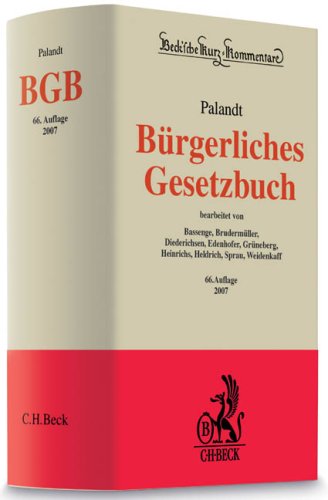 Stock image for Brgerliches Gesetzbuch (BGB) for sale by medimops