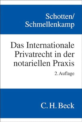 Beispielbild fr Das Internationale Privatrecht in der notariellen Praxis zum Verkauf von Remagener Bcherkrippe