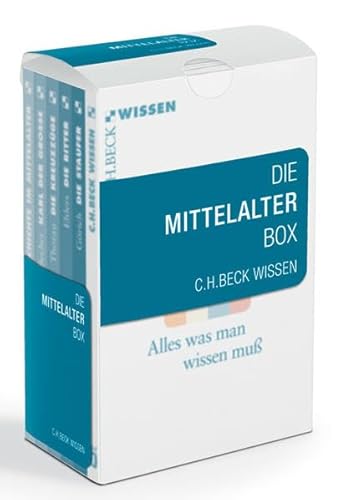 Imagen de archivo de Die Mittelalter Box: Enthlt: 2307 Rexroth, Deutsche Geschichte im Mittelalter; 2120 Becher, Karl der Groe; 2338 Thorau, Die Kreuzzge; 2392 Ehlers, Die Ritter; 2393 Grich, Die Staufer a la venta por medimops