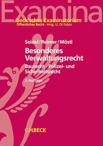 Beispielbild fr Besonderes Verwaltungsrecht Baurecht, Polizei- und Sicherheitsrecht mit Bezgen zum Verwaltungsprozessrecht und zum Staatshaftungsrecht zum Verkauf von Buchpark