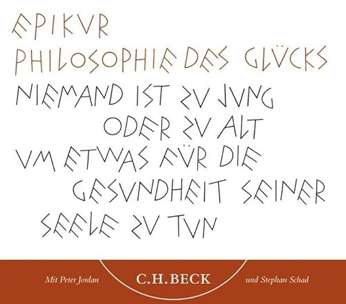 Stock image for Philosophie des Glcks. CD: Niemand ist zu jung oder zu alt um etwas fr die Gesundheit seiner Seele zu tun for sale by medimops