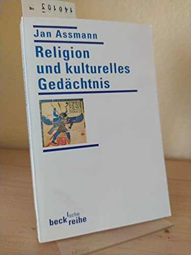 Beispielbild fr Religion und kulturelles Gedchtnis: Zehn Studien (Beck'sche Reihe) zum Verkauf von Versandantiquariat Felix Mcke