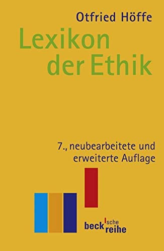 Stock image for Lexikon der Ethik for sale by medimops