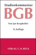 Stock image for Studienkommentar Brgerliches Gesetzbuch (BGB): Rechtsstand: Januar 2008 for sale by medimops