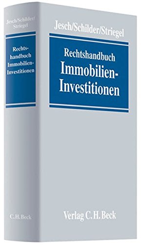 9783406571299: Rechtshandbuch Immobilien - Investitionen