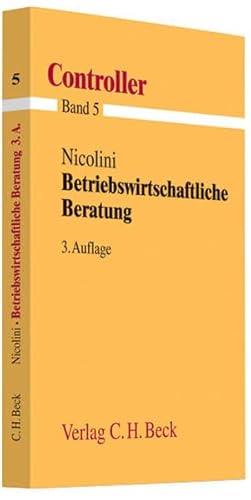 Imagen de archivo de Betriebswirtschaftliche Beratung a la venta por medimops