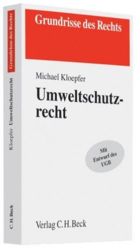 Beispielbild fr Umweltschutzrecht: Mit Entwurf des UGB zum Verkauf von medimops