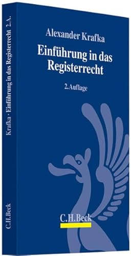 9783406576072: Einfhrung in das Registerrecht