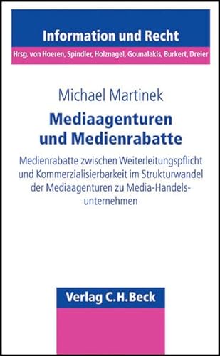 Mediaagenturen und Medienrabatte (9783406576850) by Unknown Author