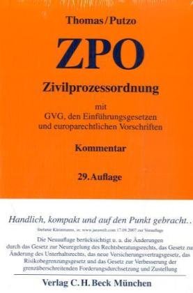 Stock image for Zivilprozessordnung (ZPO), Kommentar for sale by medimops